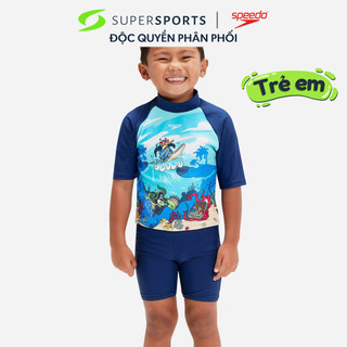 Áo bơi chống nắng bé trai speedo lts jam rash im - 8-00323414801