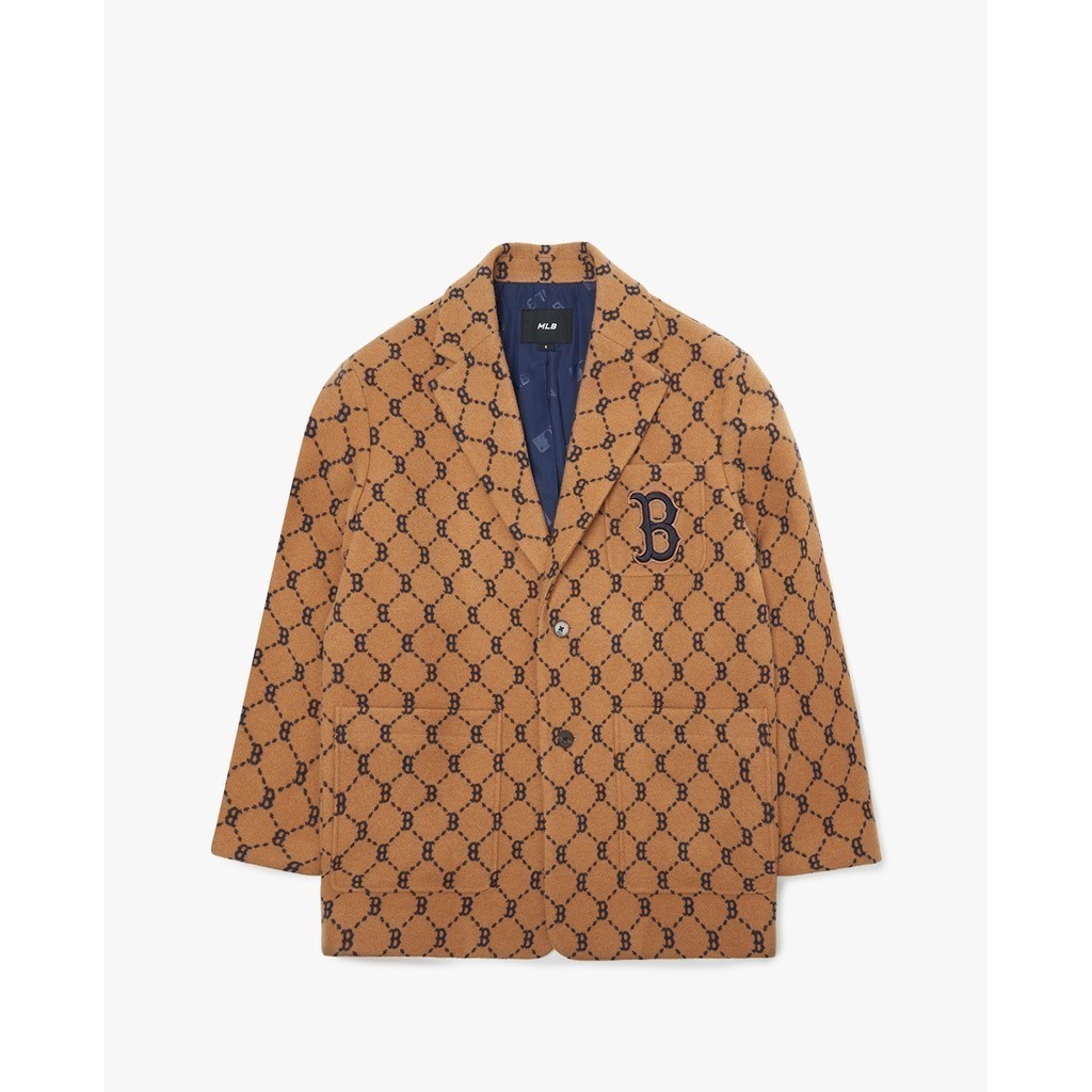 MLB - Áo blazer tay dài phối nút cài Dia Monogram All Over 3AJKM0124-43BGD