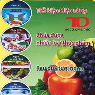 Miếng dán tủ lạnh SHARP, tem trang trí tủ lạnh SHARP Điện Lạnh Thuận Dung