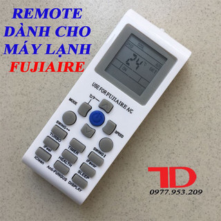 Remote máy lạnh, điều khiển dành cho máy lạnh FUJIAIRE AC Điện Lạnh Thuận Dung