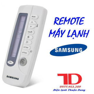 Remote điều khiển điều hòa dành cho máy lạnh Samsung, Điện lạnh Thuận Dung