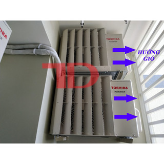 [CN HCM] Chuyển hướng gió dàn nóng điều hòa từ 1HP đến 1.5HP
