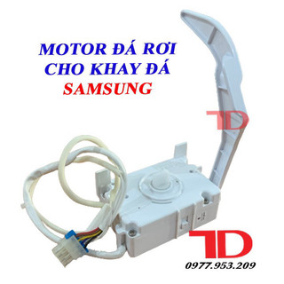 Motor đá xoay tủ lạnh Samsung, mô tơ đổ đá tủ lạnh Samsung, motor đá rơi Điện Lạnh Thuận Dung