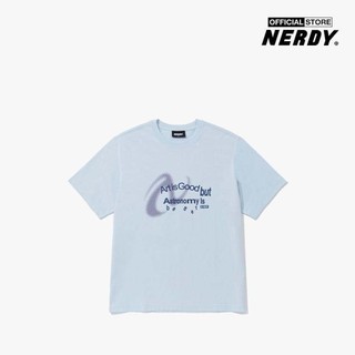 NERDY - Áo thun unisex cổ tròn tay ngắn Astronomy PNEF23ST08-14