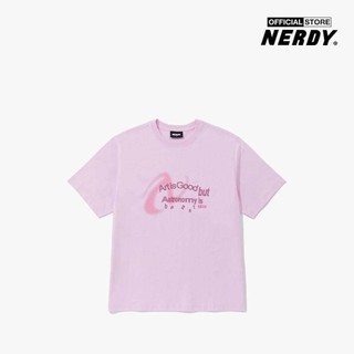 NERDY - Áo thun unisex cổ tròn tay ngắn Astronomy PNEF23ST08-09