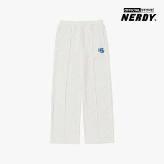 NERDY - Quần dài nữ ống rộng lưng thun cá tính PNEF23SP04-04
