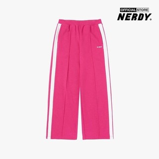 NERDY - Quần dài nữ ống rộng lưng thun Bold NY PNEF23SP13-28