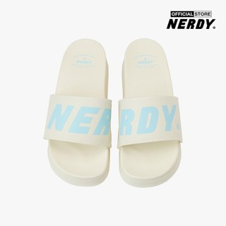NERDY - Dép quai ngang unisex bản rộng Big Logo PNES23SD13-00
