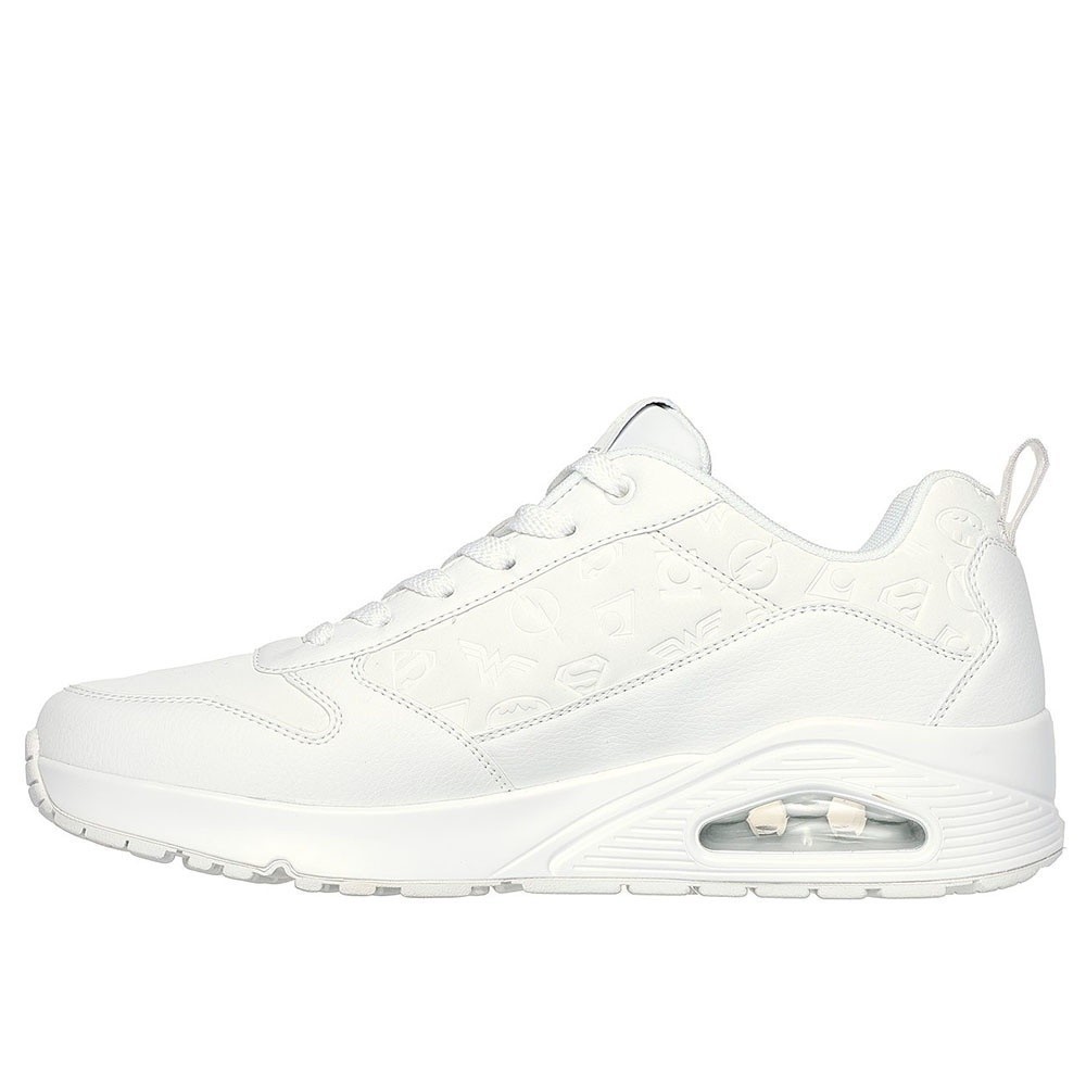 Skechers Nam Giày Thể Thao Thường Ngày DC Collection SKECHERS Street Uno - 802012-WHT