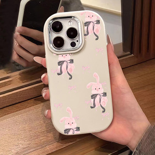 ốp iphone thỏ nơ dẻo mềm 14 cho iphone 11 15prm 13promax 12 7 plus x xsmax 13 14 11promax 15promax 14promax gb1432