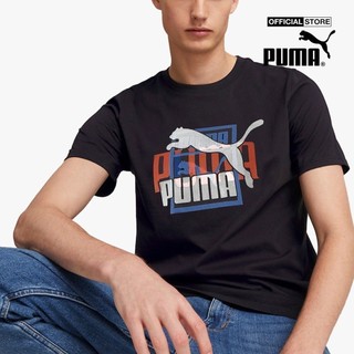 Puma - áo thun nam cổ tròn tay ngắn classics gen 538180-01