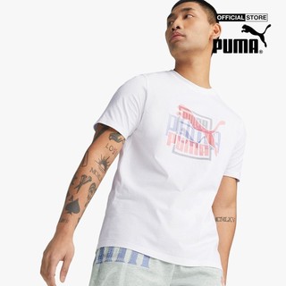 Puma - áo thun nam cổ tròn tay ngắn classics gen 538180-02