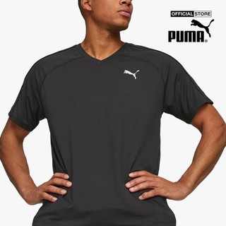 Puma - áo thun thể thao nam cổ v tay ngắn train cloudspun training 523123-01