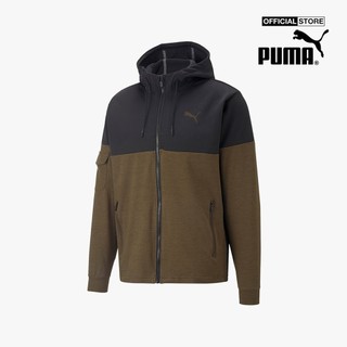 PUMA - Áo khoác thể thao nam phối mũ Q4 Cloudspun Training 522320-62