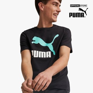 Puma - áo thun nam cổ tròn tay ngắn classics logo 538069-51