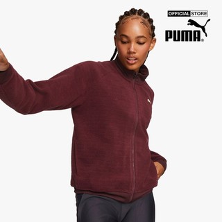 Puma - áo khoác thể thao nữ phối zip fit sherpa training 522191-42