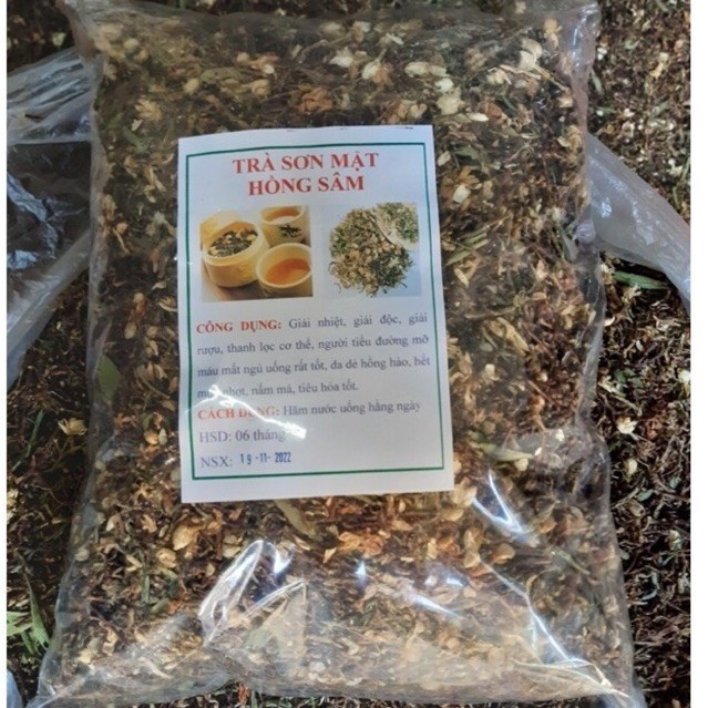 Trà sơn mật hồng sâm 1kg