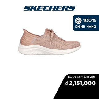 Skechers Nữ Giày Thể Thao Thường Ngày Slip-Ins Sport Ultra Flex 3.0 Brilliant Path Air-Cooled Memory Foam - 149710-TAN