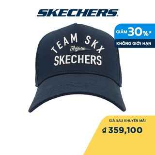 Skechers unisex nón lưỡi trai, mũ bóng chày athletics baseball cap - l124u024-002z