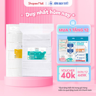 Combo 2 Túi Bông tẩy trang làm sạch da Bông Bạch Tuyết Calla Sạch Sâu & Mềm Mịn 1Kg (1Kg/túi)