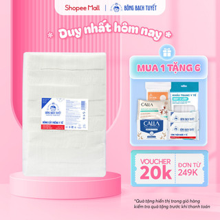 Bông y tế cắt Bạch Tuyết (5cm x 5cm) - 1Kg