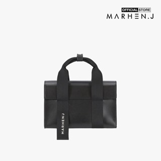 Marhen.J - Túi đeo vai chữ nhật Ludy (Apple Leather Ver.) MJ22CLUDYAL-BK