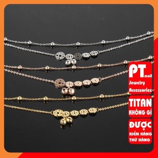 Lắc chân nữ titan không đen giá rẻ HCM - PT_LC_63