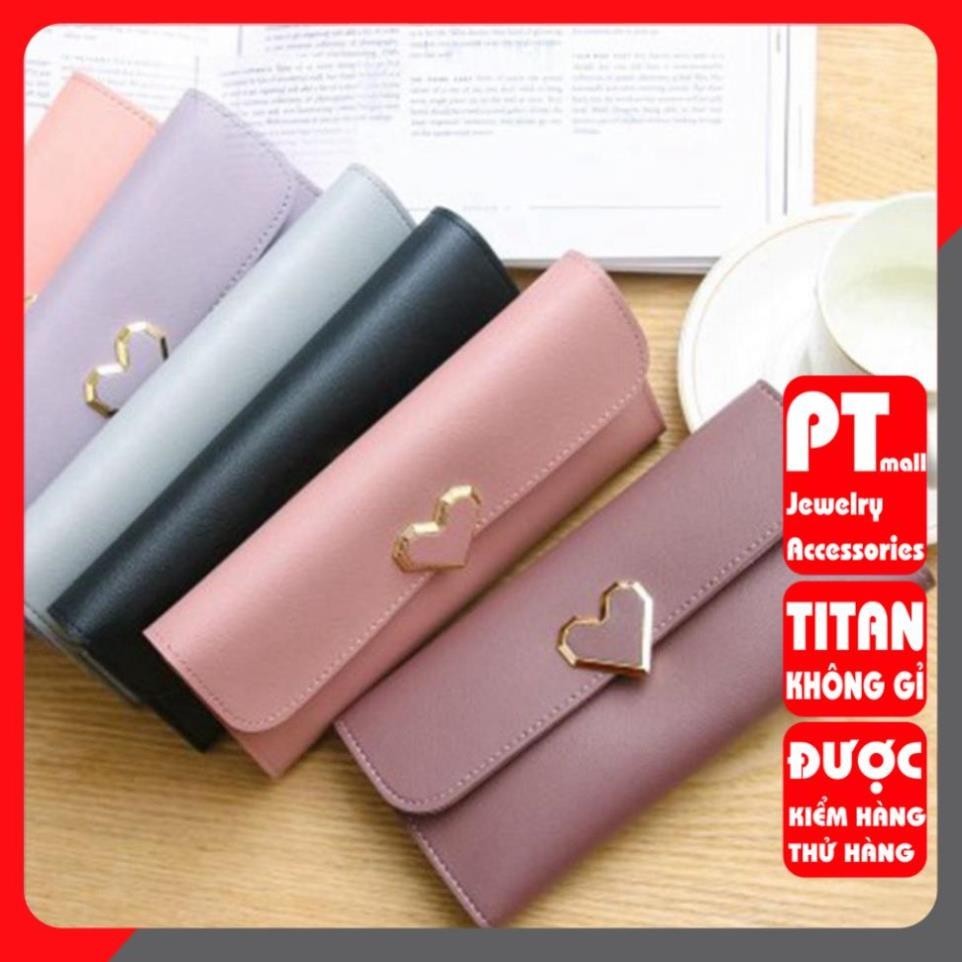 Ví nữ dài trái tim VD71