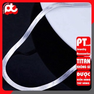 Dây chuyền nam titan cao cấp sang trọng rẻ đẹp không đen HCM V2