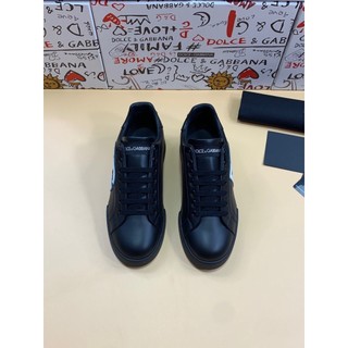 [ Hàng Chuẩn ] Giày sneaker Dolce Gabbana logo DG thêu LA on web fullbox bill thẻ phụ kiện
