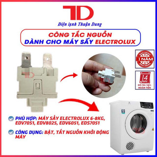 Công tắc nguồn máy sấy ELECTROLUX, nút nguồn tự ngắt máy sấy Electrolux, Điện Lạnh Thuận Dung