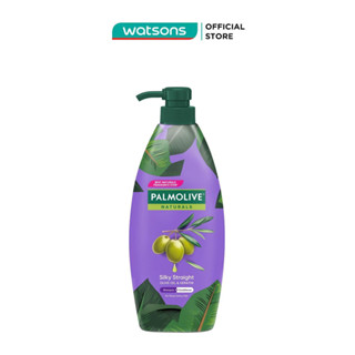 Dầu Gội Và Xả Palmolive Naturals Silky Straight Olive Oil & Keratin 600ml