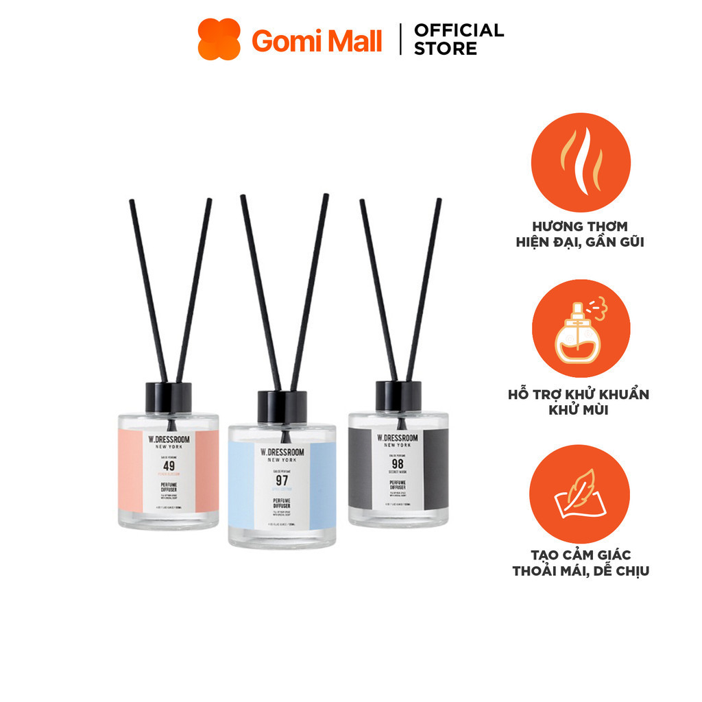 Tinh Dầu Khuếch Tán Thơm Phòng W.Dressroom Perfume Diffuser 120Ml