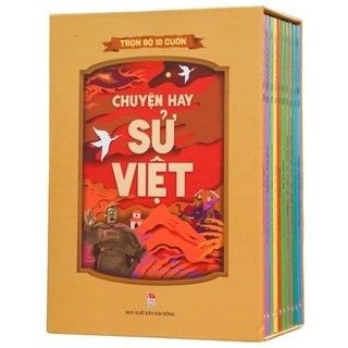 Sách - boxset chuyện hay sử việt - nxb kim đồng
