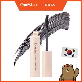 Mascara chống nước lâu trôi boean volume & lash mascara 7g / black gomimall
