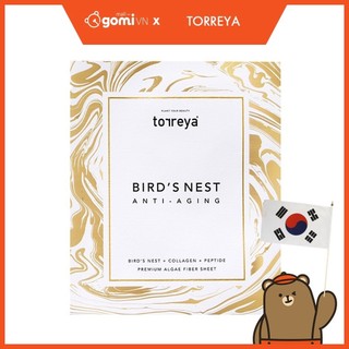 Mặt nạ dưỡng da chiết xuất tổ yến torreya bird's nest anti-aging mask gomimall
