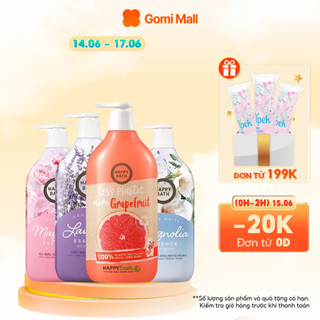 Sữa Tắm Tinh Chất Hương Hoa Happy Bath Essence Body Wash LAVENDER màu tím 900g