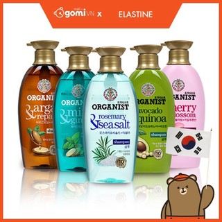 Bộ Gội-Xả Thiên Nhiên Nuôi Dưỡng Tóc Và Da Đầu Elastine Organist GomiMall
