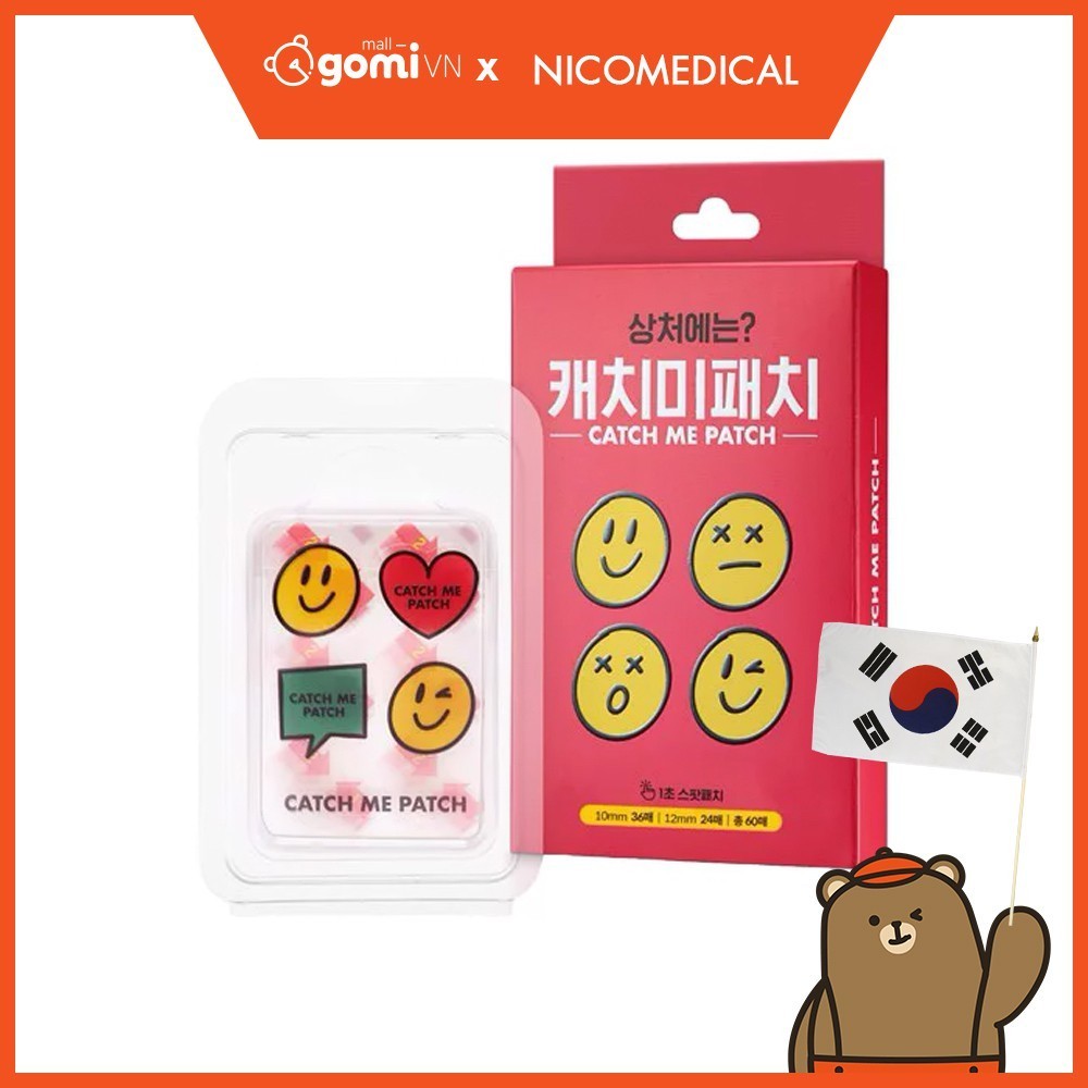 Miếng Dán Mụn Nicomedical Catch Me Patch (Spot Type) GomiMall