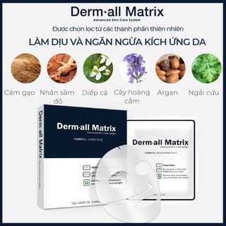 Mặt Nạ Nâng Cơ Mặt Cao Cấp Dermall Matrix GomiMall