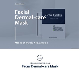 Mặt Nạ Nâng Cơ Mặt Cao Cấp Dermall Matrix GomiMall