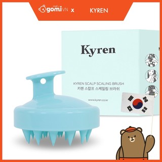 Lược Gội Và Massage Da Đầu Kyren Scalp Scaling Shampoo Brush GomiMall