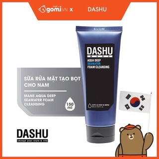 Sữa Rửa Mặt Tạo Bọt DASHU Mans Aqua Deep Seawater GomiMall
