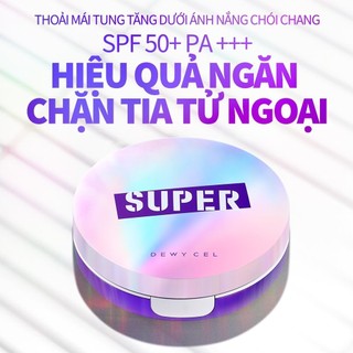 Combo Phấn Nước Siêu Che Phủ DewyCel Super Cover Cushion (+1 Refill)