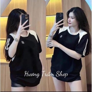 Áo thun nữ tay lỡ chất cotton su G NGƯỢC phong cách Hàn Quốc  M1357