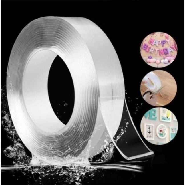 [GIÁ RẺ] 1-3M- Băng Keo 2 Mặt Trong Suốt Tiện Lợi 1-3M