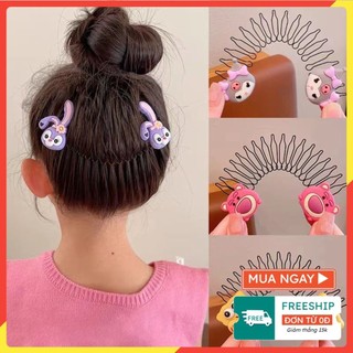 Xược tóc gãy ngược vô hình làm gọn gàng mái tóc gãy cho bé gái mẫu mới okamas