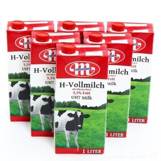 Sữa Tươi Ba lan Sữa Tươi Nguyên Kem 3.5% Fat, Sữa Nhập Khẩu 1L
