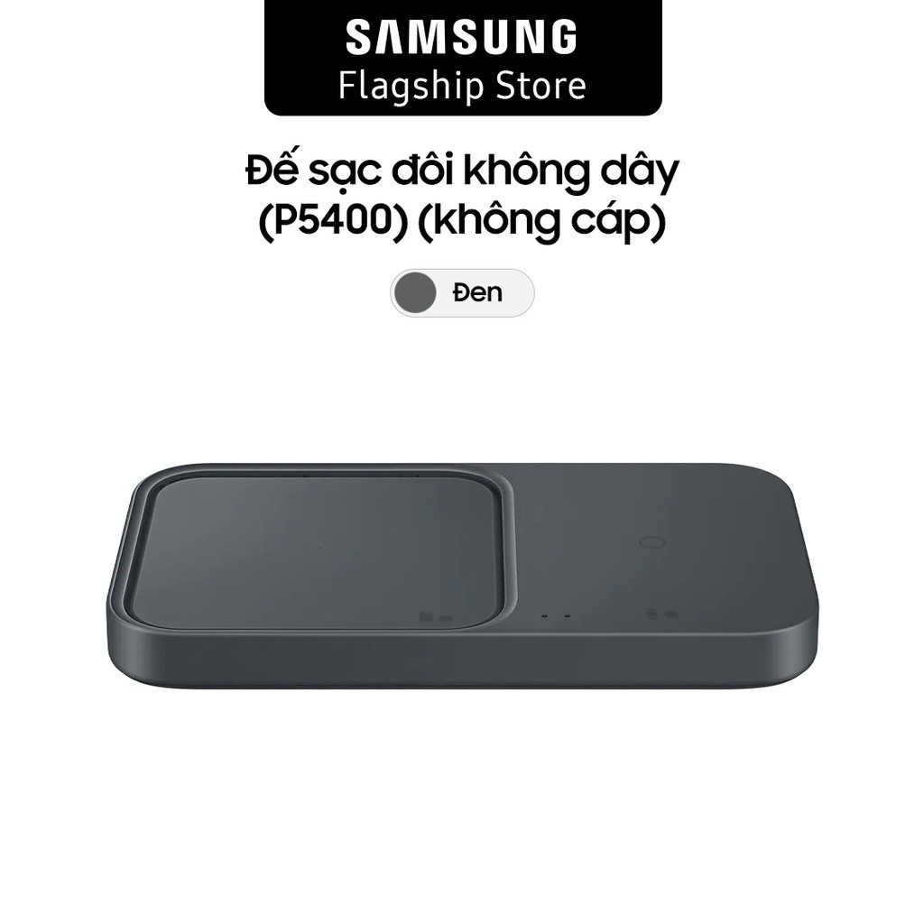 Đế sạc đôi không dây (P5400) (không cáp)