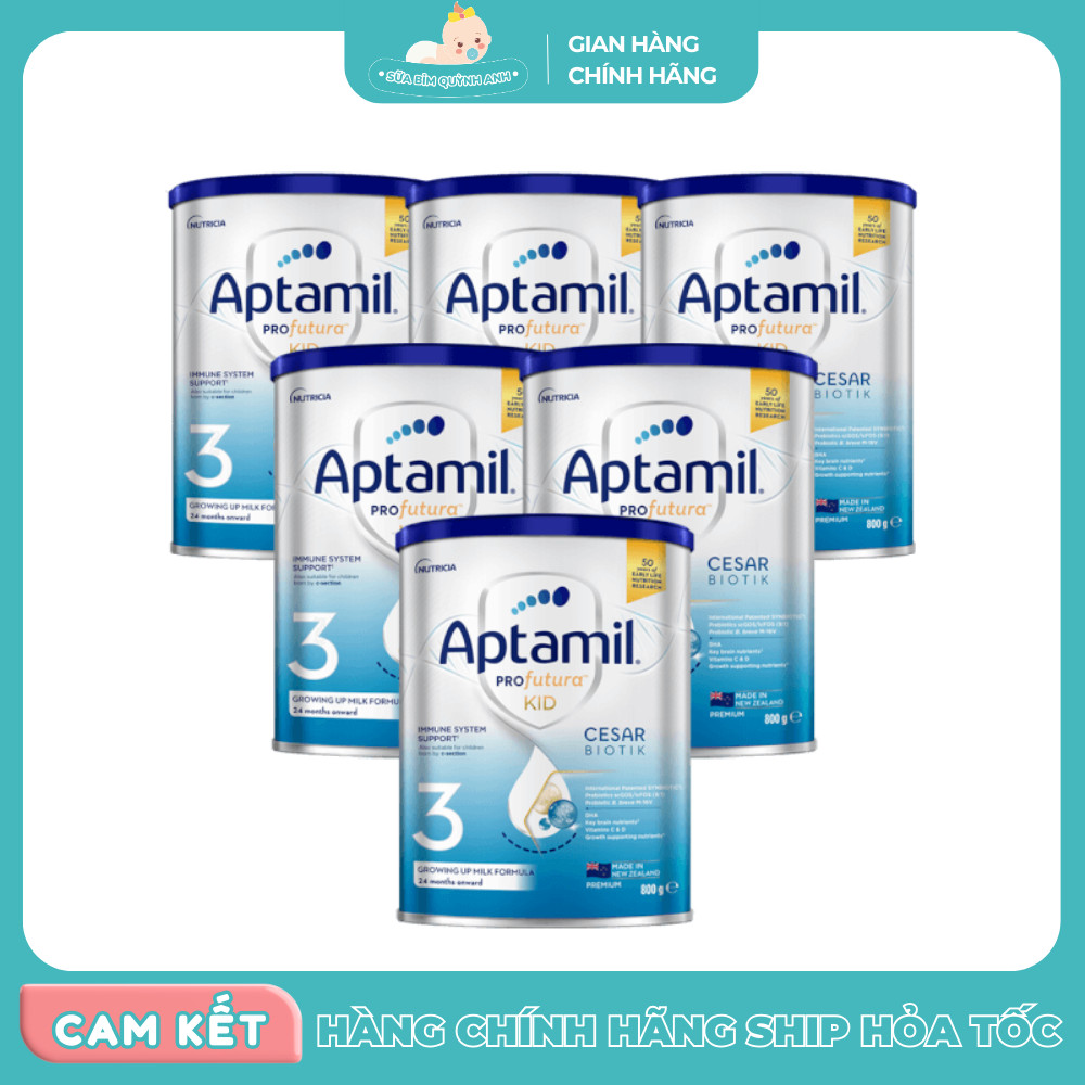 Sữa bột Aptamil Profutura Cesarbiotik Số 1, 2, 3